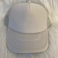 Truckercap lichtgrijs