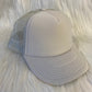 Truckercap lichtgrijs