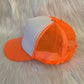 Truckercap fluo oranje