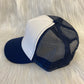 Truckercap marine blauw