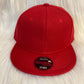 Snapback cap rood