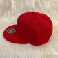 Snapback cap rood