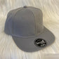 Snapback cap grijs