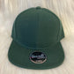 Snapback cap donkergroen