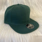 Snapback cap donkergroen