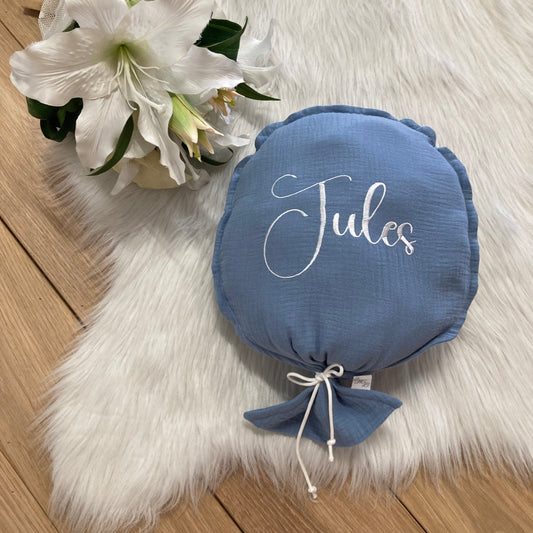 Deco ballon tetra jeansblauw