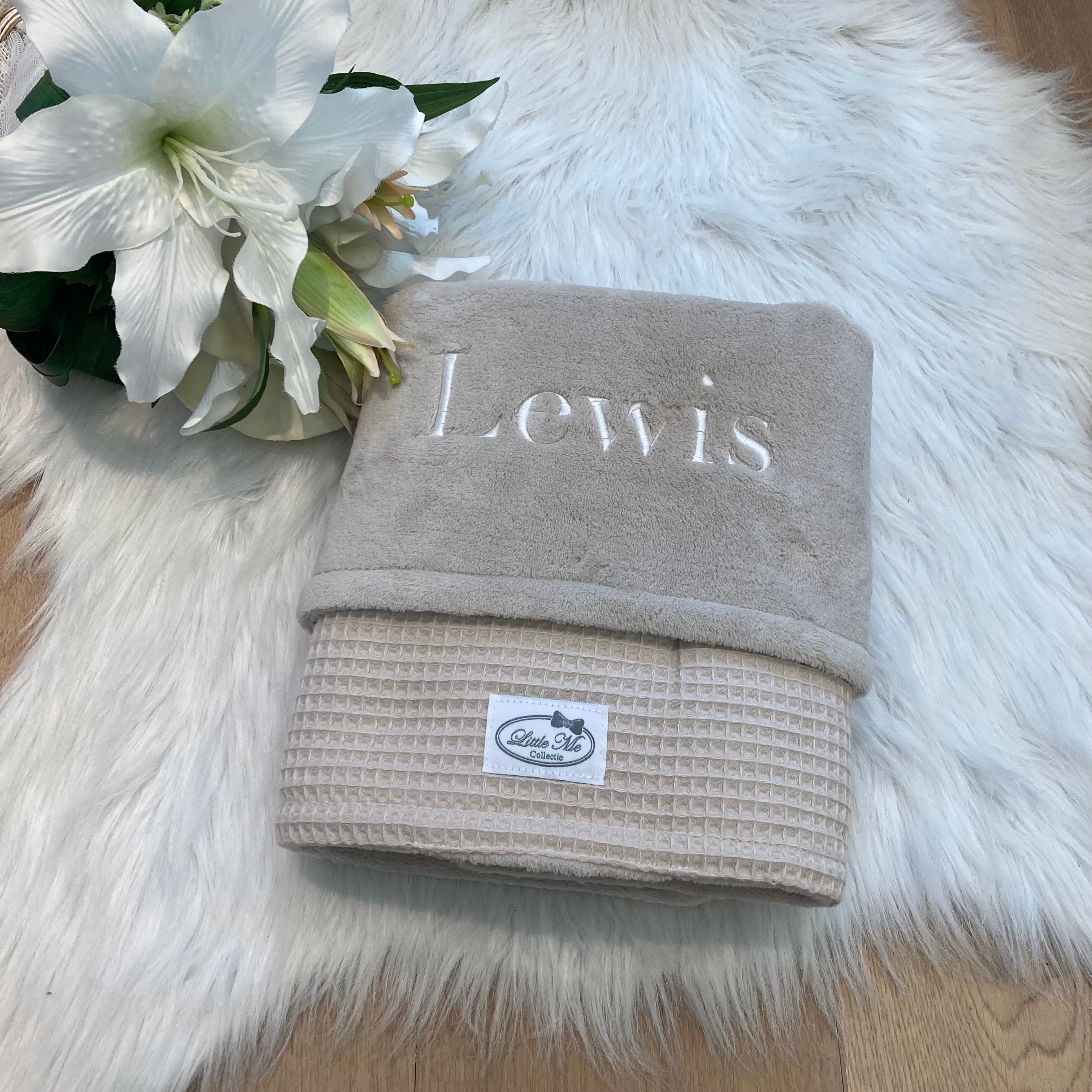 Winterdeken Warm Wafel beige