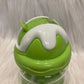 Drinkbeker met rietje 320ml groen