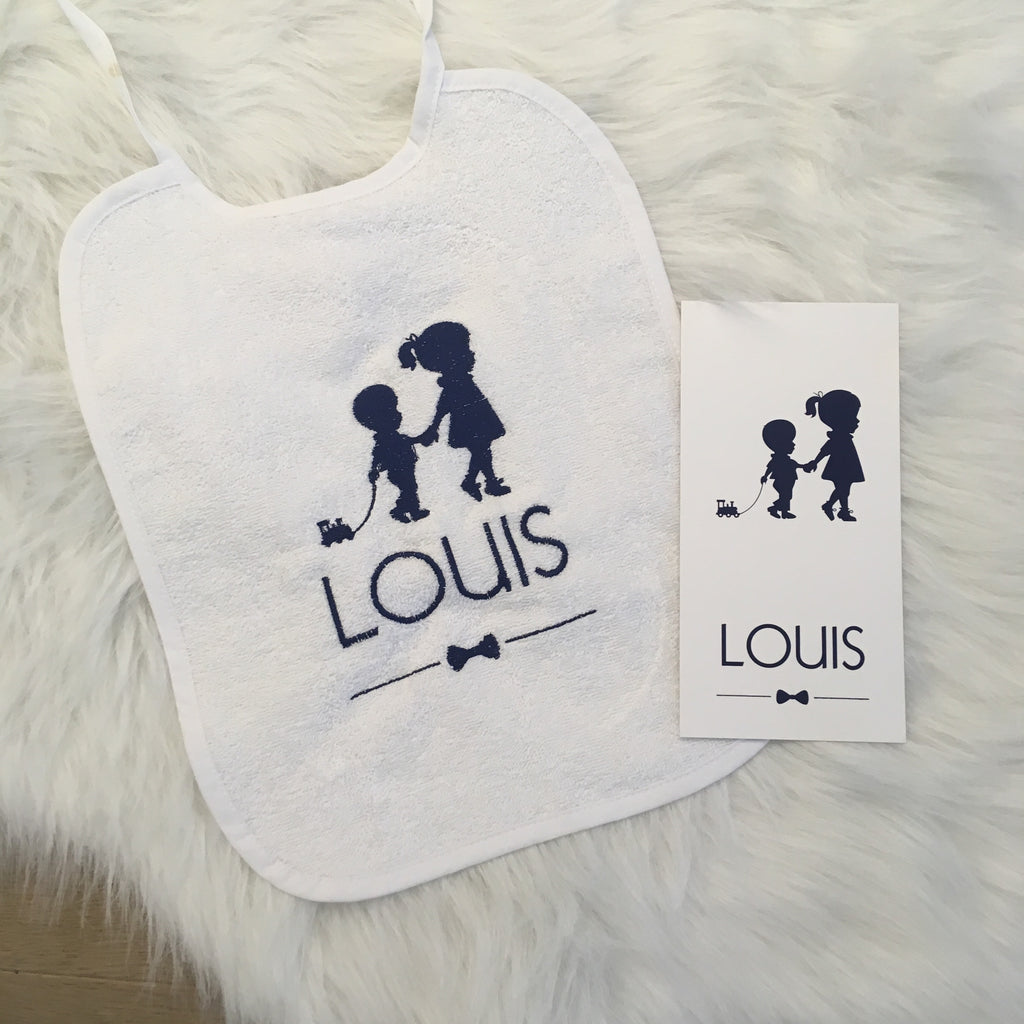 Borduring geïnspireerd op geboortekaartje of foto (prentje)