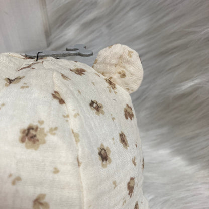 Sun Hat Muslin with teddy ears