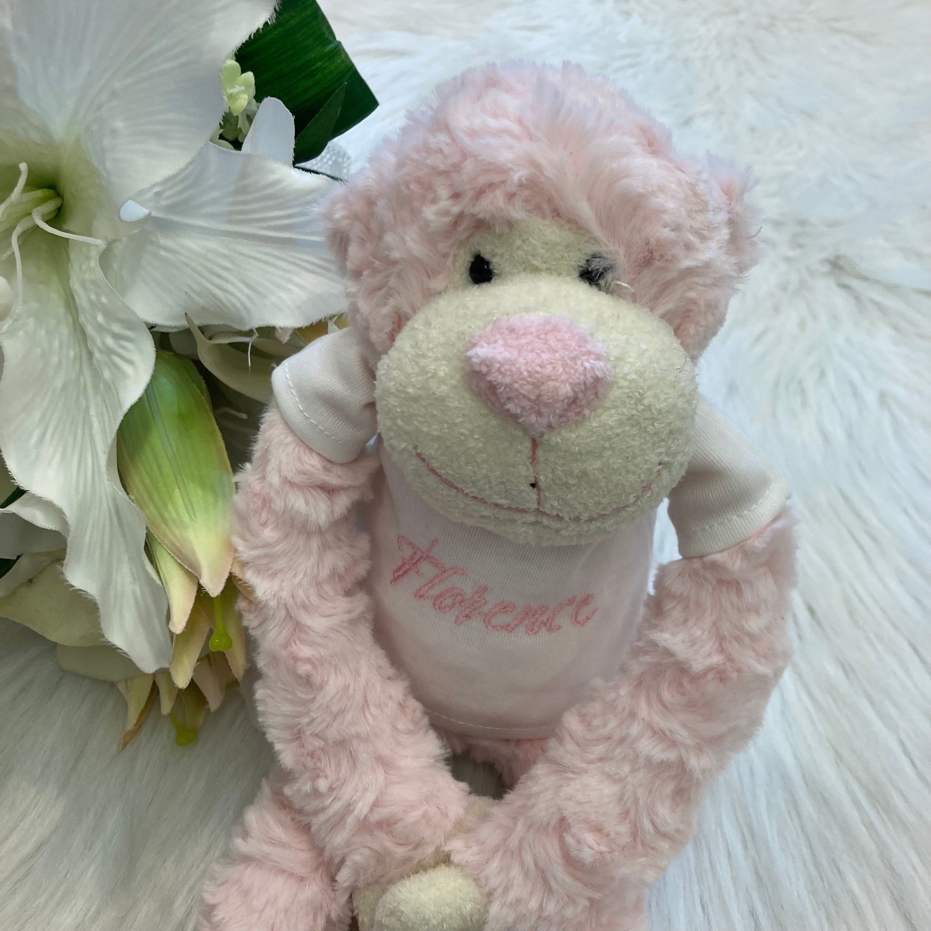 Slingeraap 45cm lichtroze