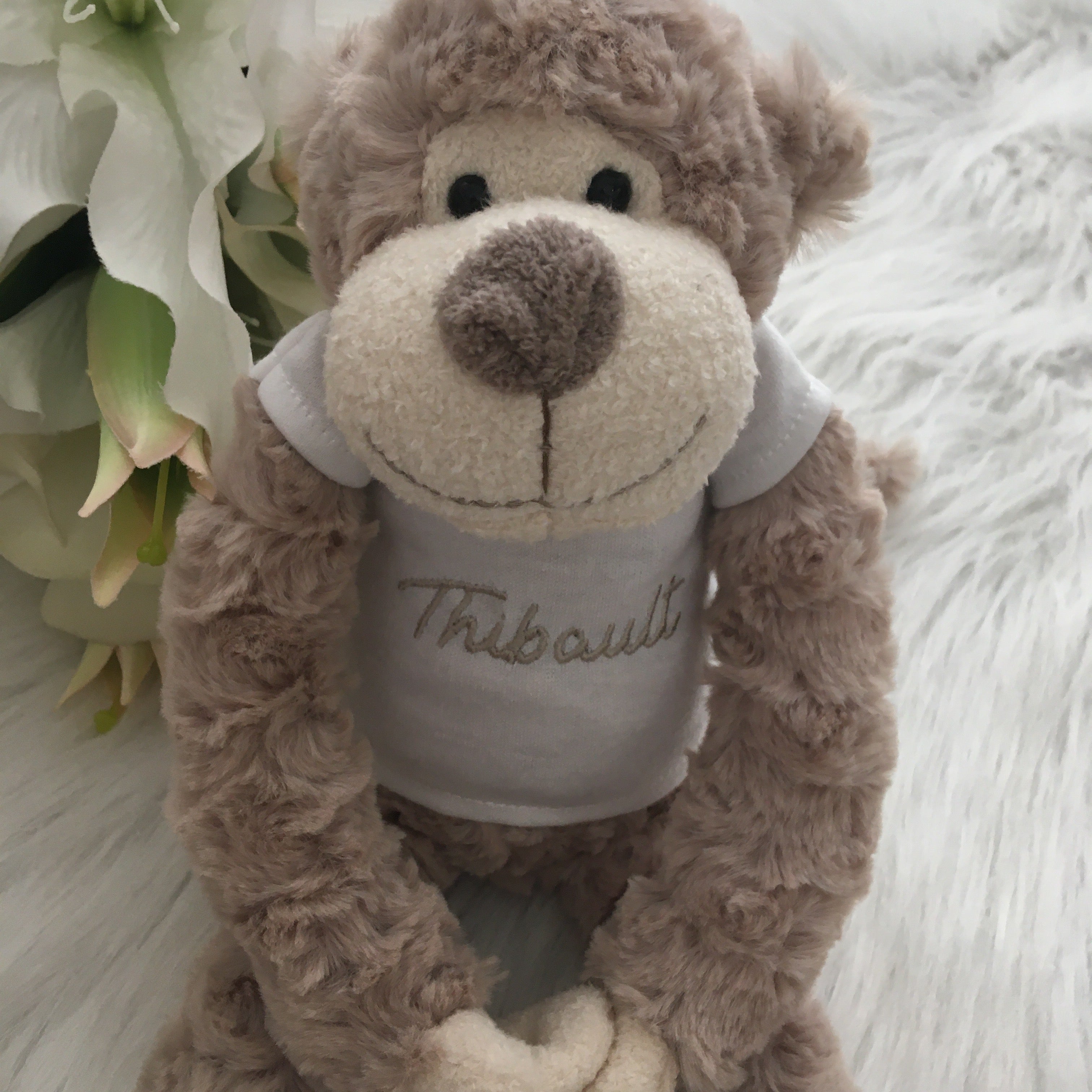 Slingeraap 45cm beige