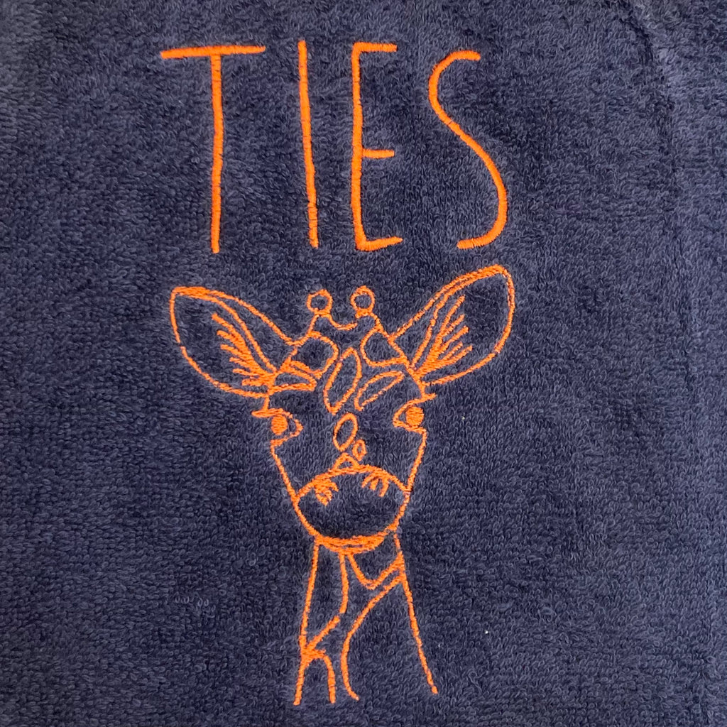 Slab uni line marine blauw