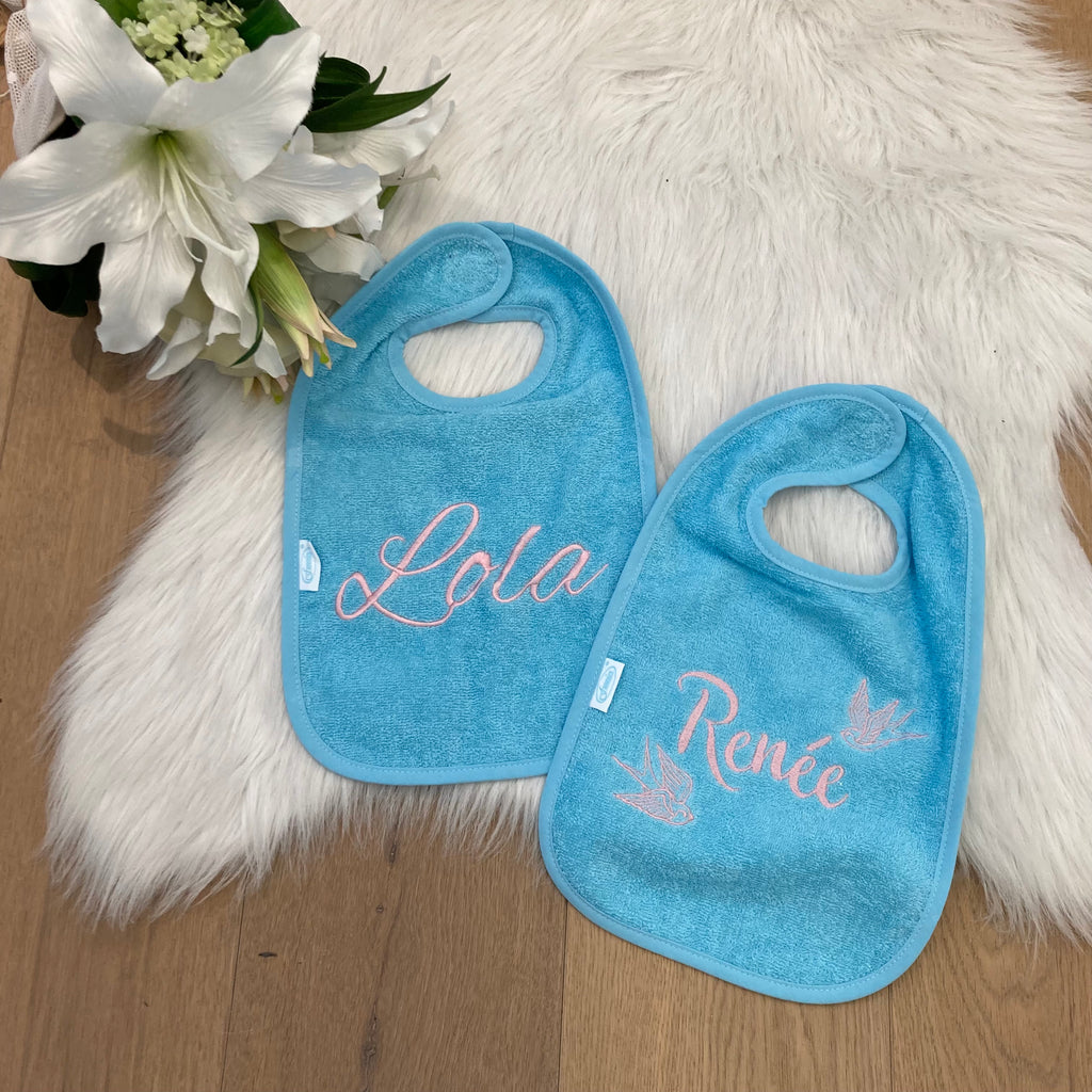 Slab uni line lichtblauw