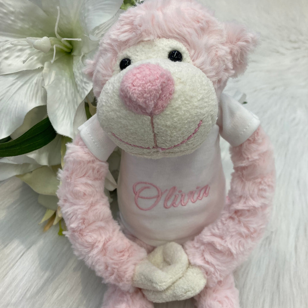 Slingeraap 45cm lichtroze