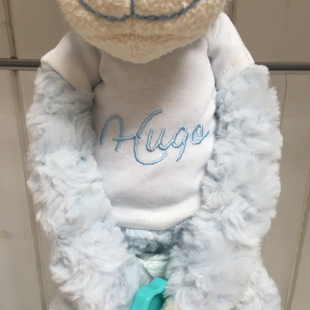 Slingeraap 45cm lichtblauw