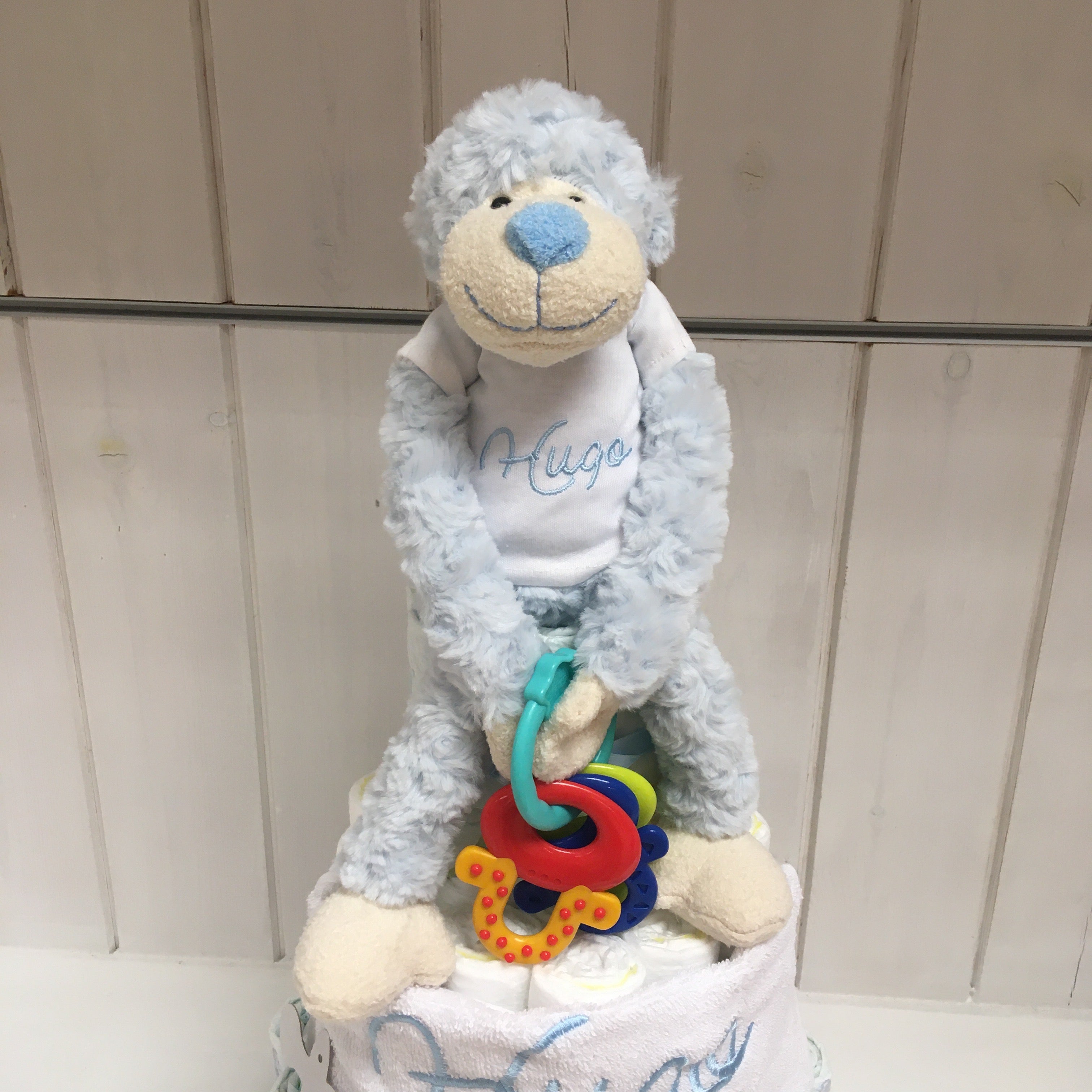 Slingeraap 45cm lichtblauw