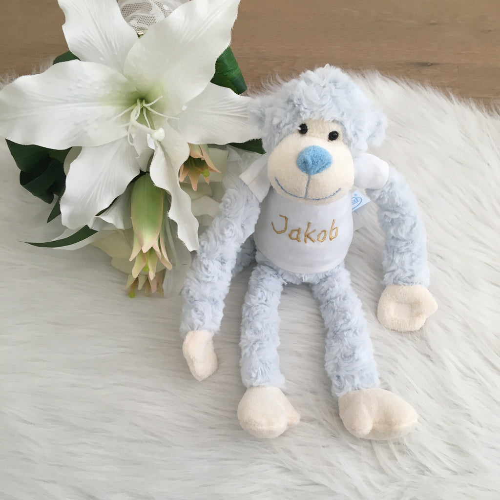 Slingeraap 45cm lichtblauw