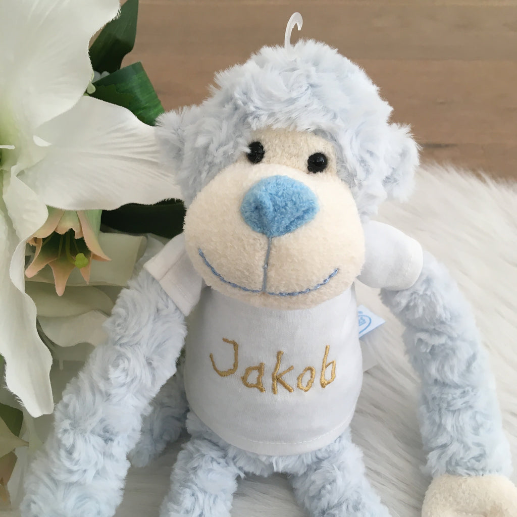 Slingeraap 45cm lichtblauw