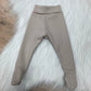 Baby Leggings with Feet warm gray