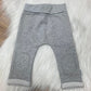 Jersey pants grey melange