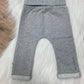 Jersey pants grey melange