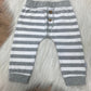 Pants unisex striped