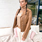 Biker jacket Camel