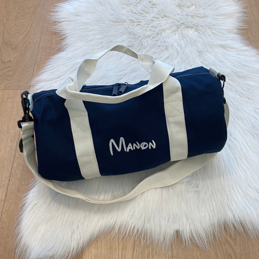 Mini Barrel Bag Navy