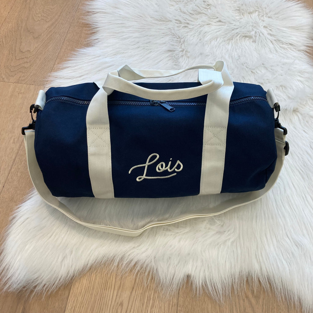 Mini Barrel Bag Navy