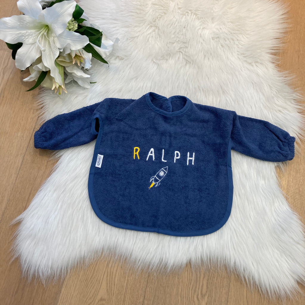 Mouwslab Uni silkblauw