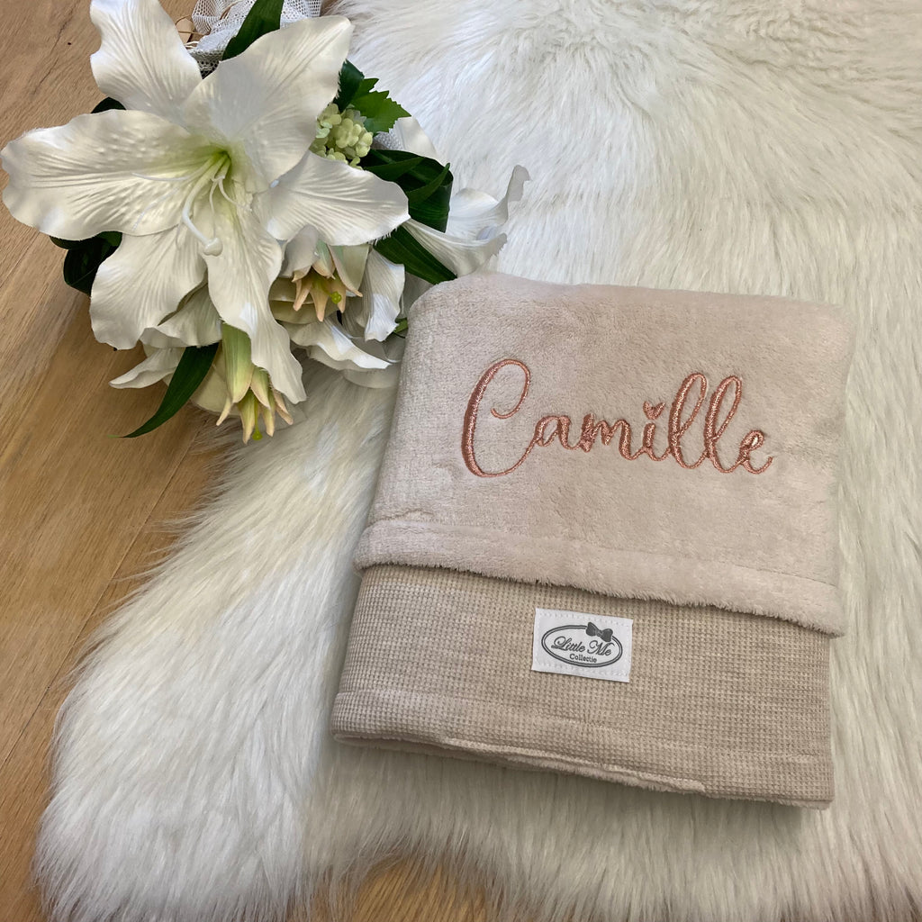 Mix and Match winterdeken jersey wafel