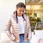 Hooded puffer jacket