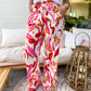 Pants ulla orange and pink