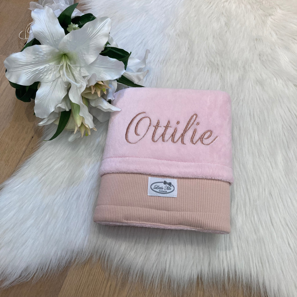 Mix and Match winterdeken jersey wafel