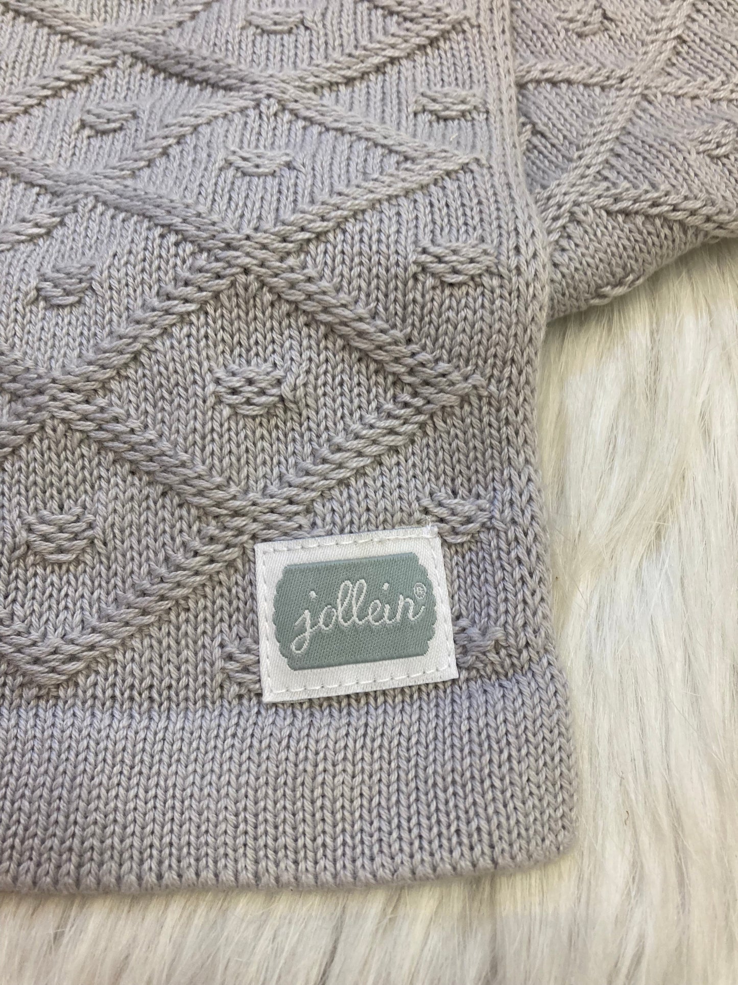 Sjaal diamond grey