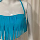 Fringes bandeau blue 🚚