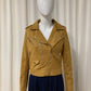 Suede biker jacket
