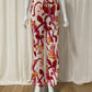 Pants ulla orange and pink