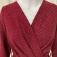 Combinaison bordeaux stripe