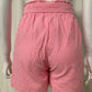 Short roze stripe C169