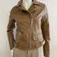 Biker jacket Camel