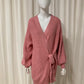 Cardigan Wrapped Long Pink One size