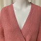 Cardigan Wrapped Long Pink One size