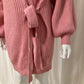 Cardigan Wrapped Long Pink One size