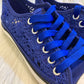 Classic sneaker kant koningsblauw