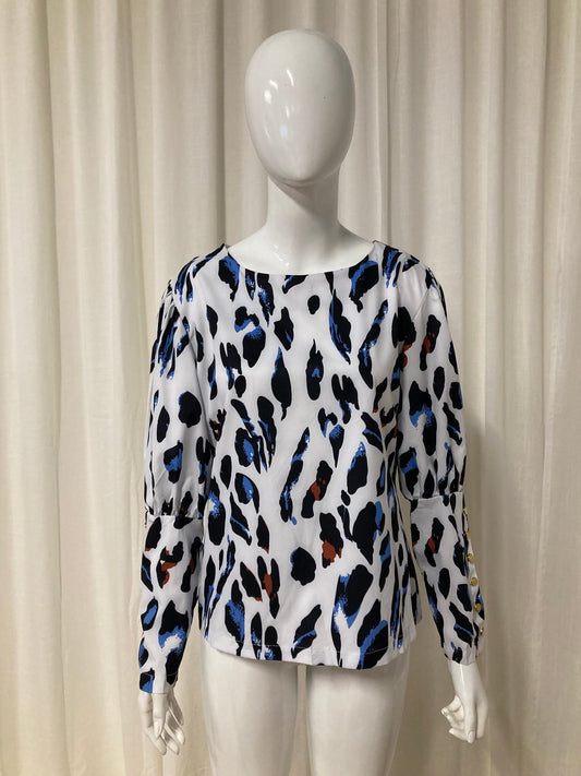 Blouse Blue panter