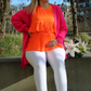 Gilet Adeline fushia