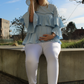 Blouse Adalia Lichtblauw