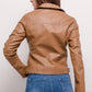 Biker jacket Camel